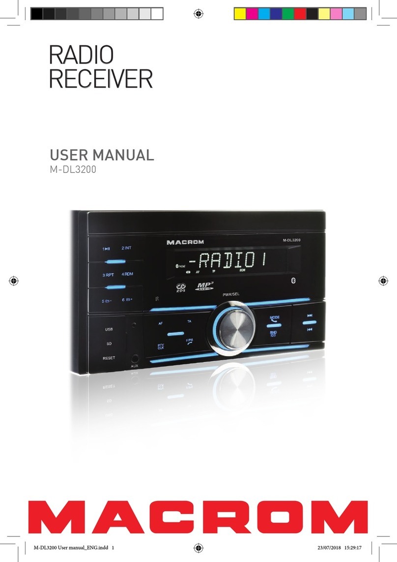 Macrom M-DL3200 User manual