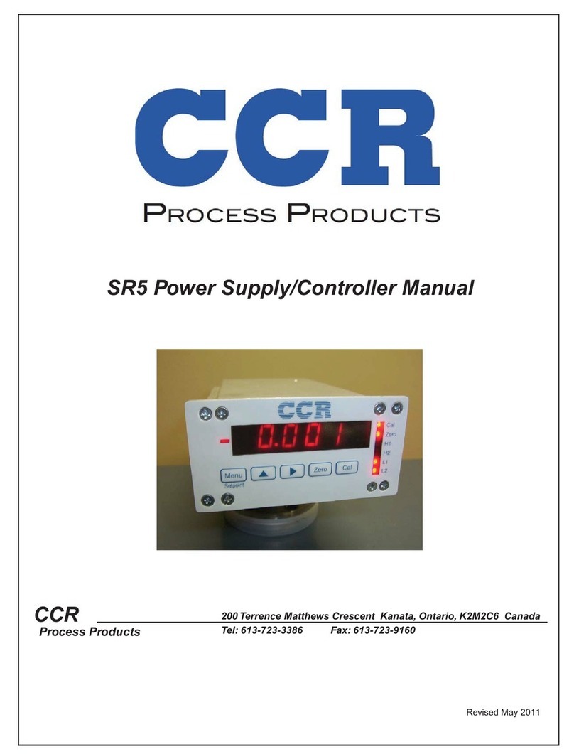 CCR SR5 manual