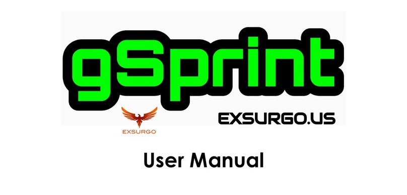 Exsurgo gSprint user manual