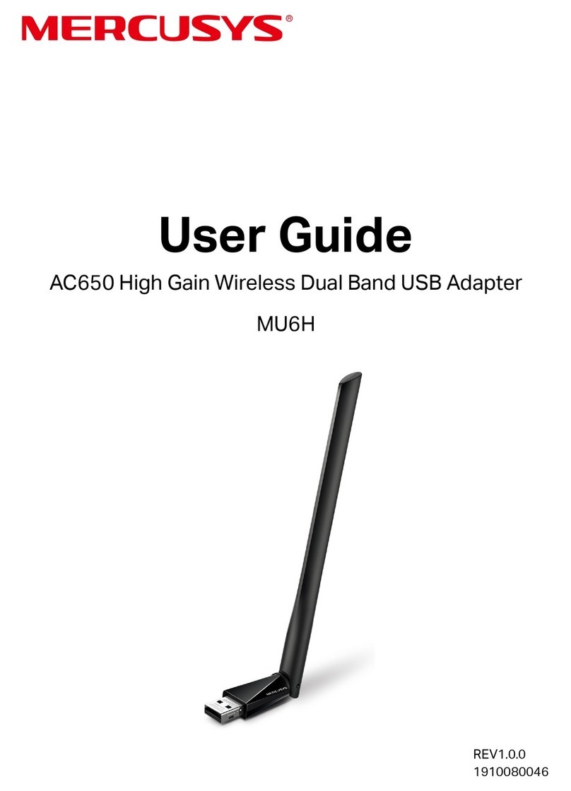 Mercusys MU6H User manual