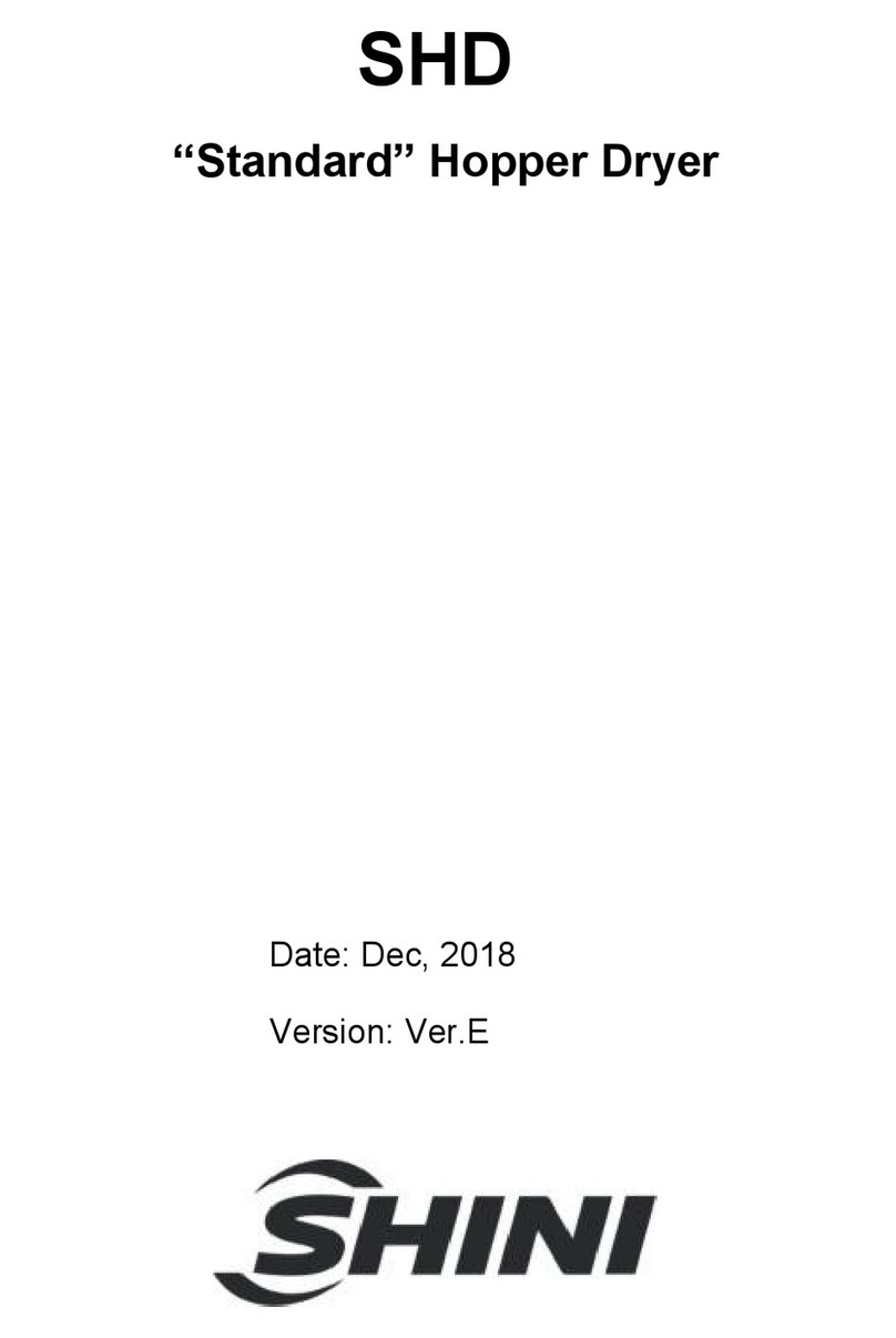 Shini SHD Series User manual