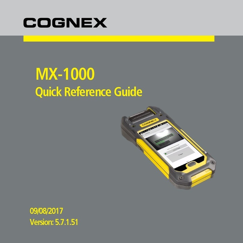 Cognex MX-1000 Quick reference guide