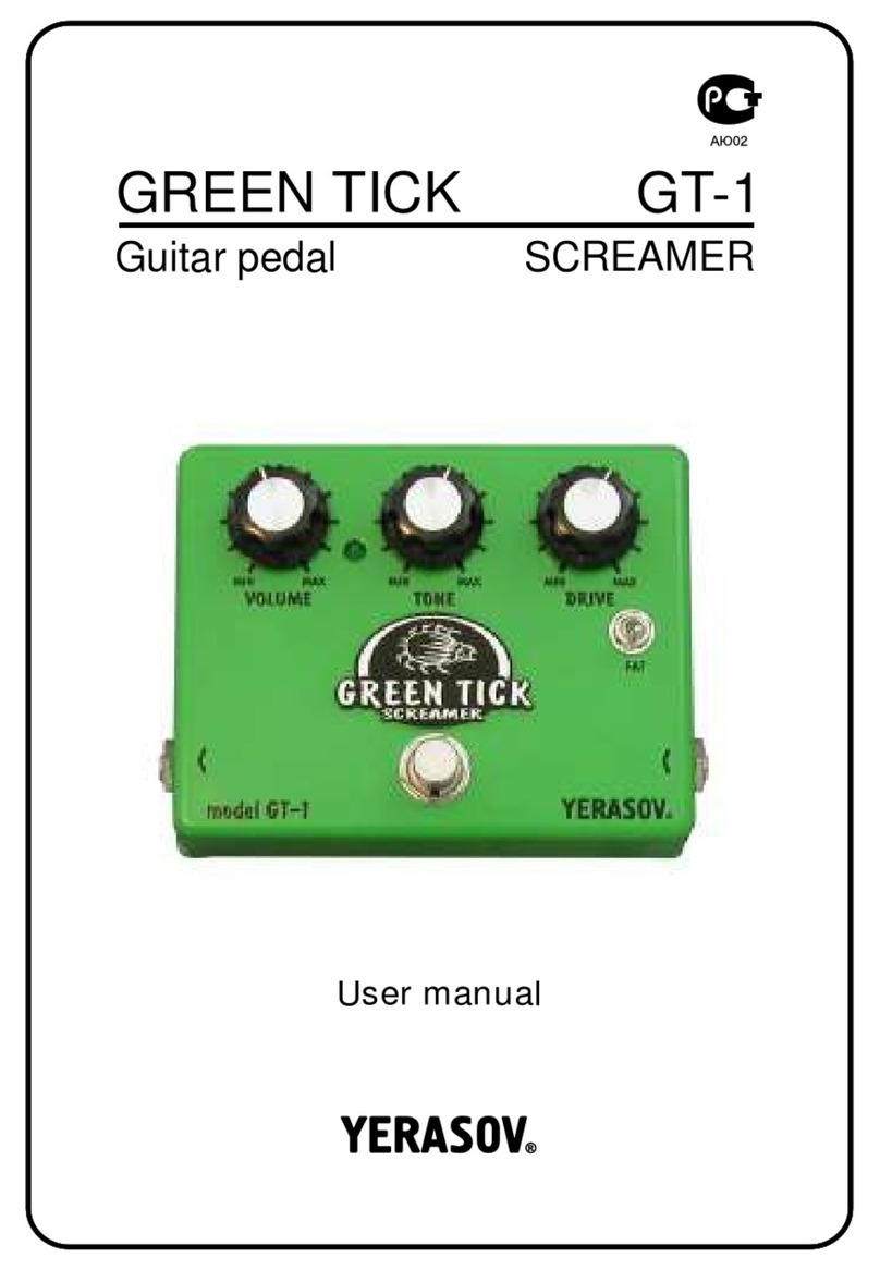 Yerasov GREEN TICK GT-1 user manual