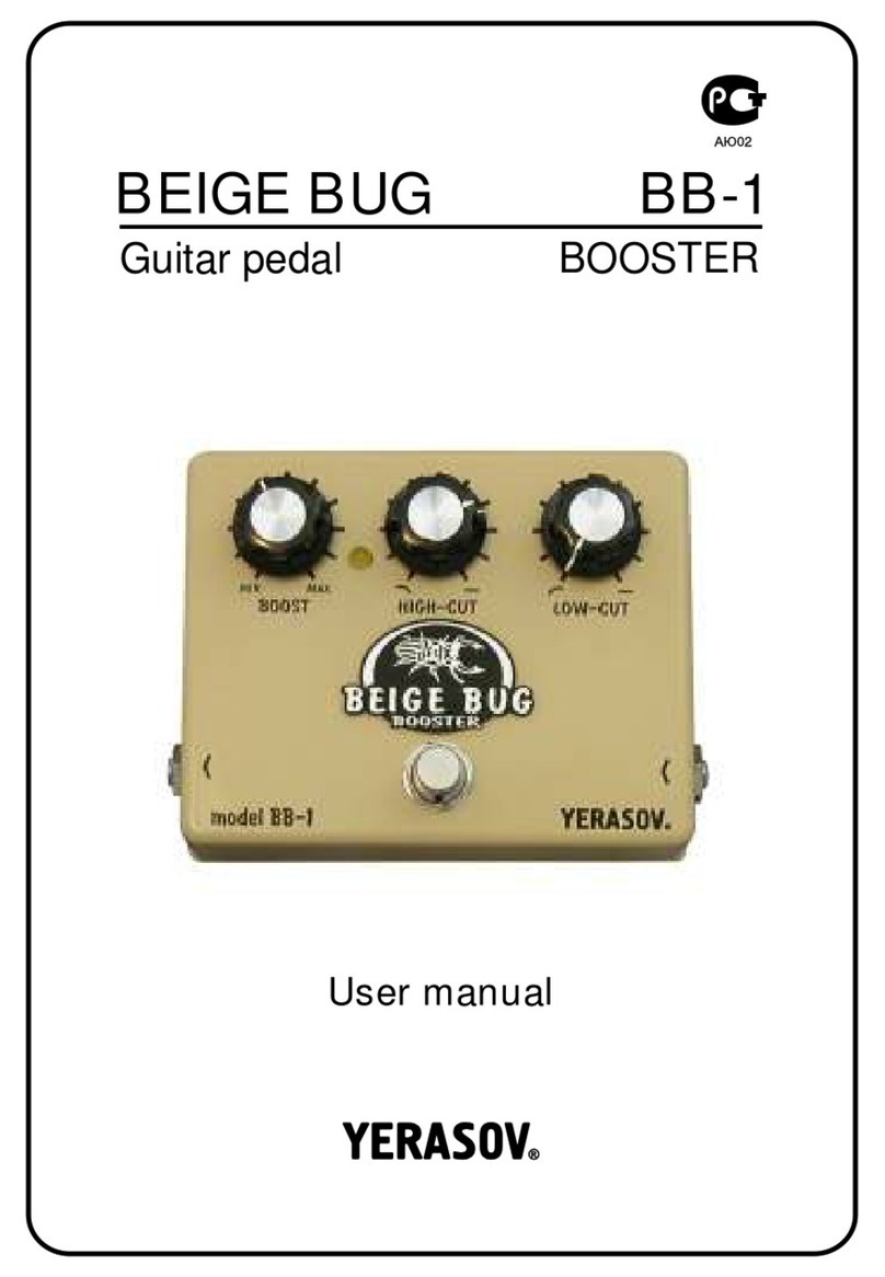 Yerasov BEIGE BUG BB-1 user manual Yerasov BEIGE BUG BB-1 user manual