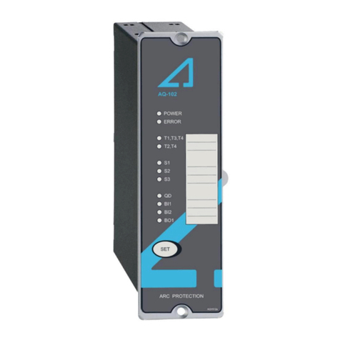 Arcteq AQ 102 instruction manual