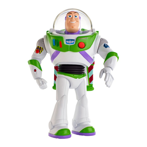 Mattel Disney Pixar Toy Story 4 Ultimate Walking Buzz... instructions