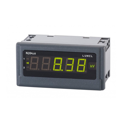 Lumel N20PLUS User manual