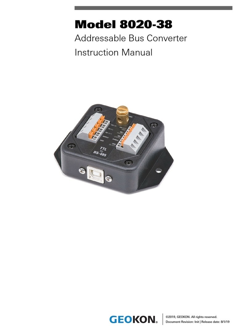 Geokon 8020-38 instruction manual
