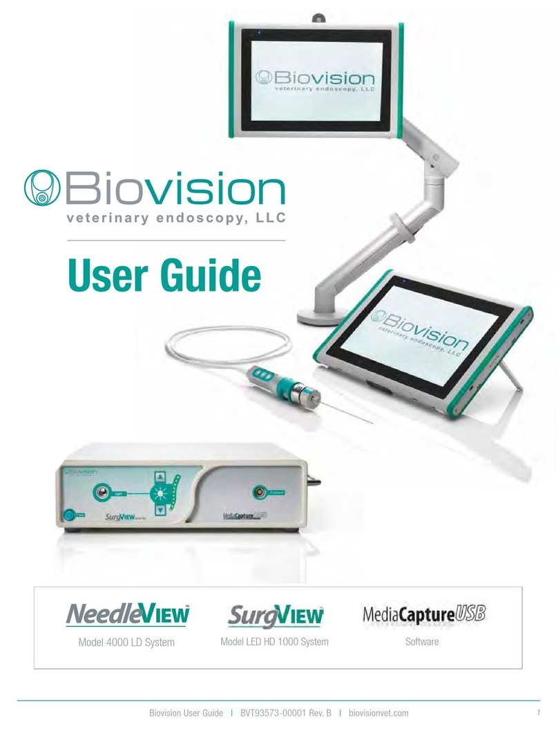 Biovision Veterinary Endoscopy NeedleView 4000 LD user guide