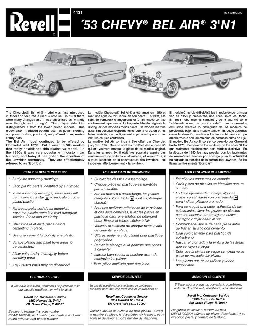 REVELL 4431 instructions