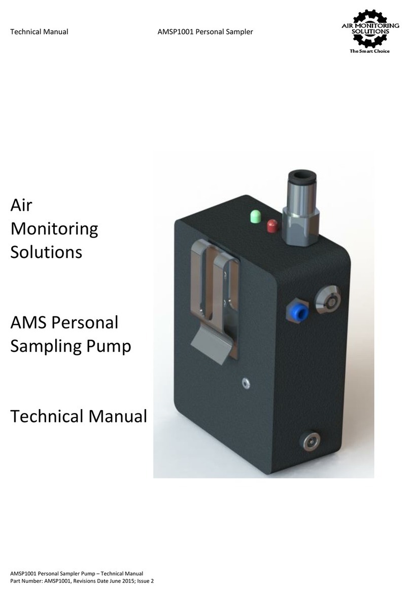Air Monitoring Solutions AMSP1001 Technical manual