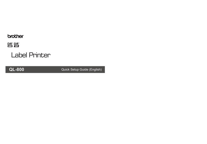 Brother QL-800 User manual