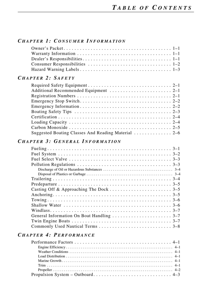 Grady-White Bimini 306 user manual