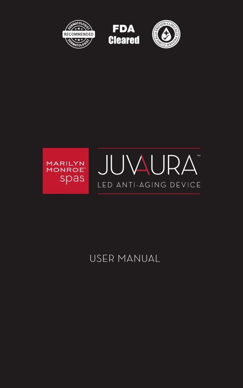 Marilyn Monroe Spa Juvaura user manual