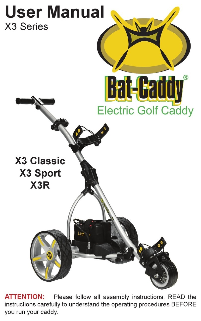Bat-caddy X3 Series user manual