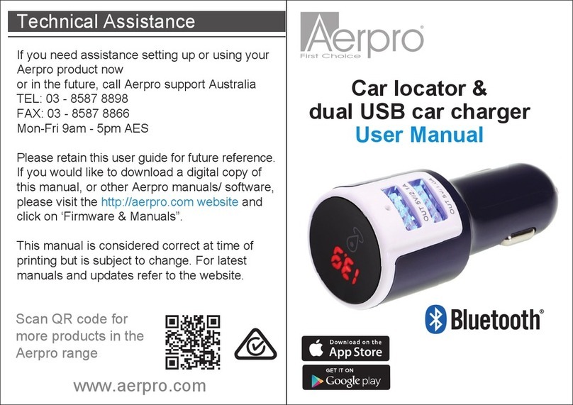 Aerpro APFIND2 User manual