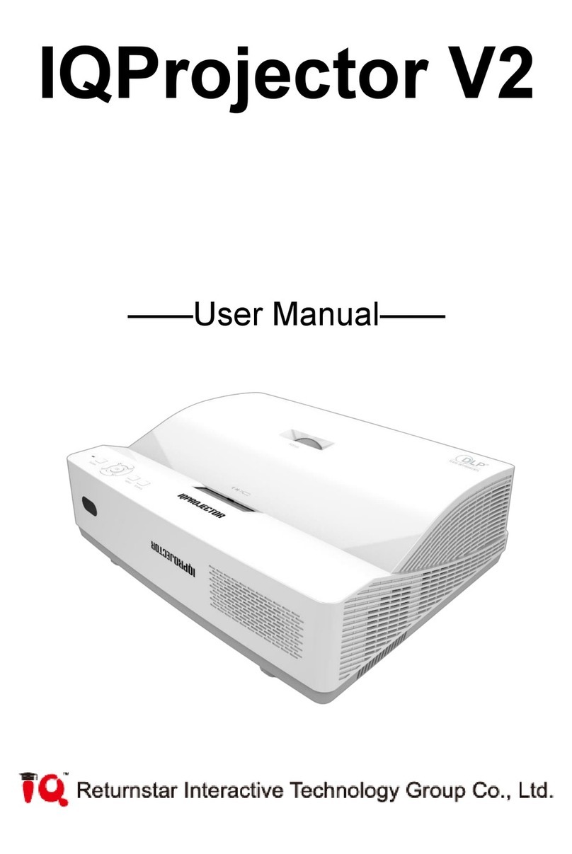 Returnstar Interactive Tech IQProjector V2 user manual