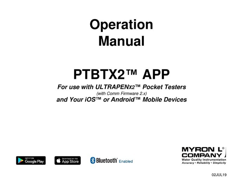 Myron L ULTRAPENX2 User manual