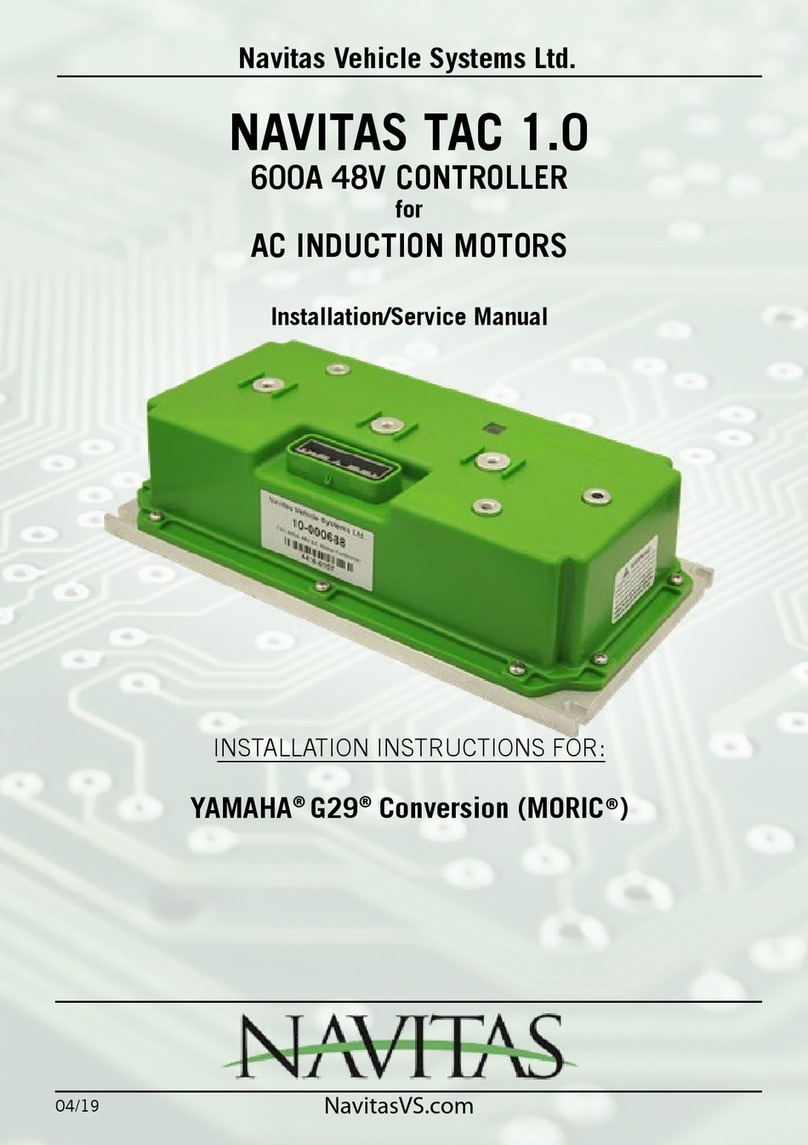 NAVITAS TAC 1.0 Installation & service manual NAVITAS TAC 1.0 Installation & service manual