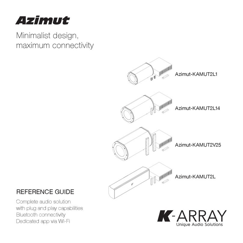 K-array Azimut Series User manual