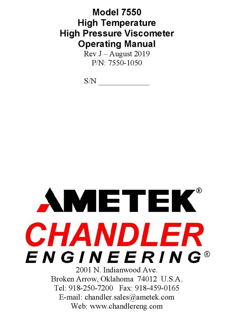 Ametek 7550 User manual