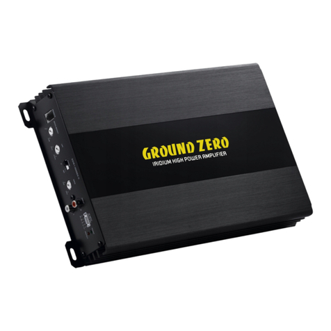 Ground Zero Iridium GZIA 1.1000DX-II User manual