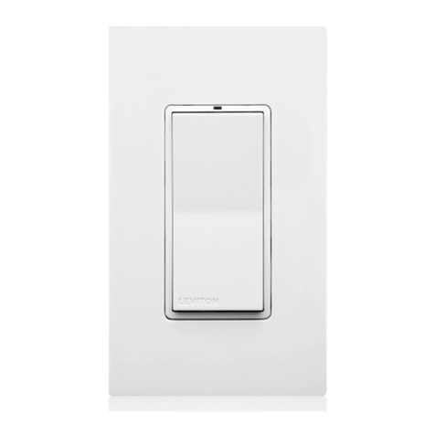 Leviton Lumina RF 10A INSTALLATION AND QUICK START SHEET Leviton Lumina RF 10A INSTALLATION AND QUICK START SHEET