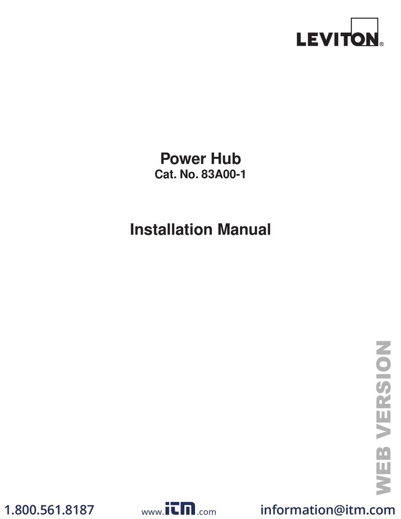 Leviton 83A00 installation manual