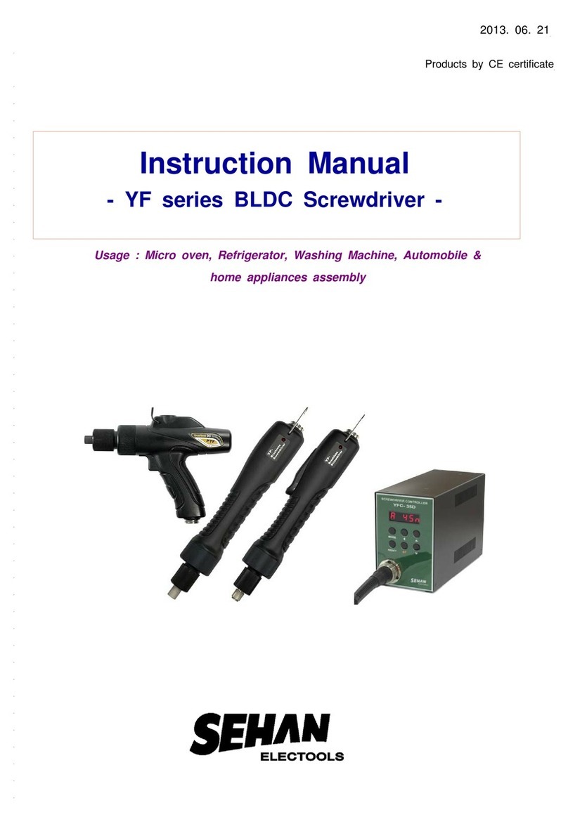 Sehan Electools YF30N instruction manual