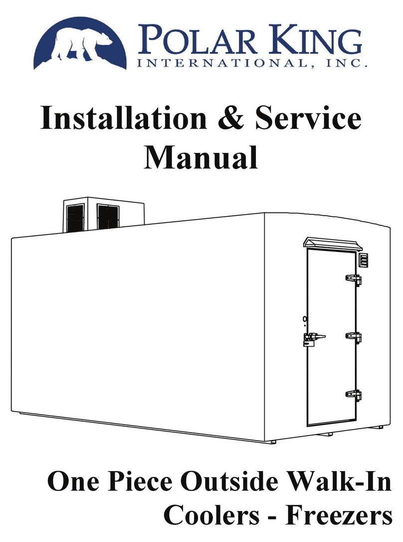 Polar King Walk-In Series Installation & service manual