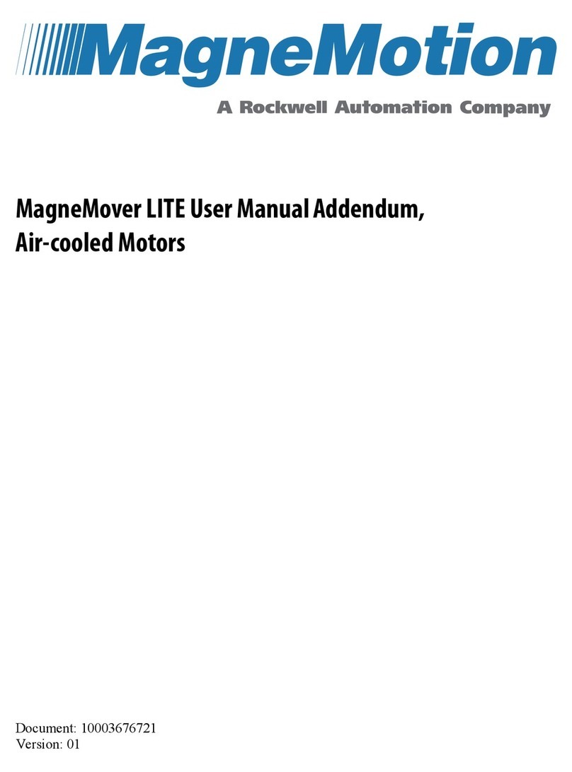 MagneMotion MagneMover LITE User manual addendum