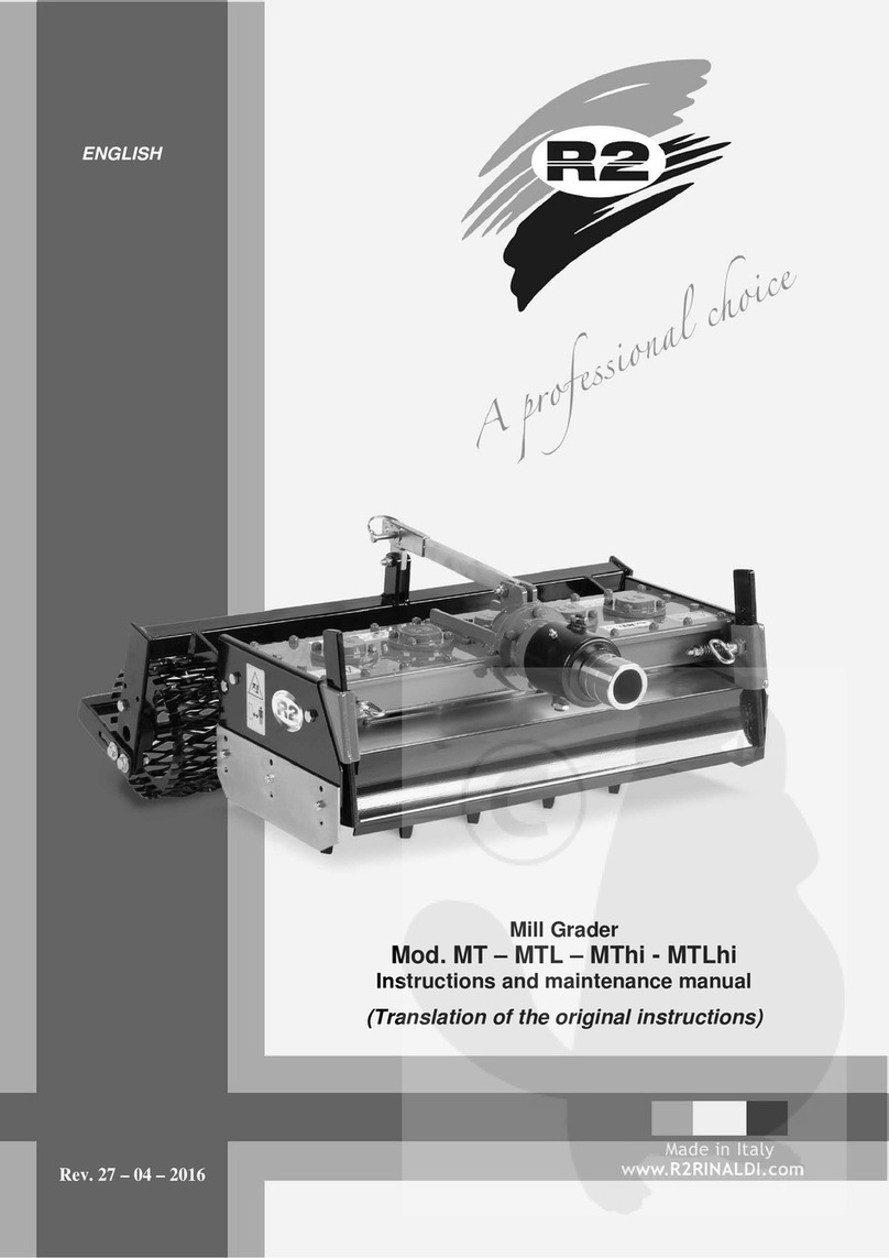 R2 MT Series Instruction and maintenance manual