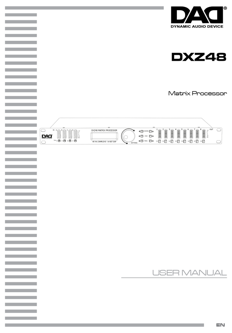 DAD DXZ48 user manual