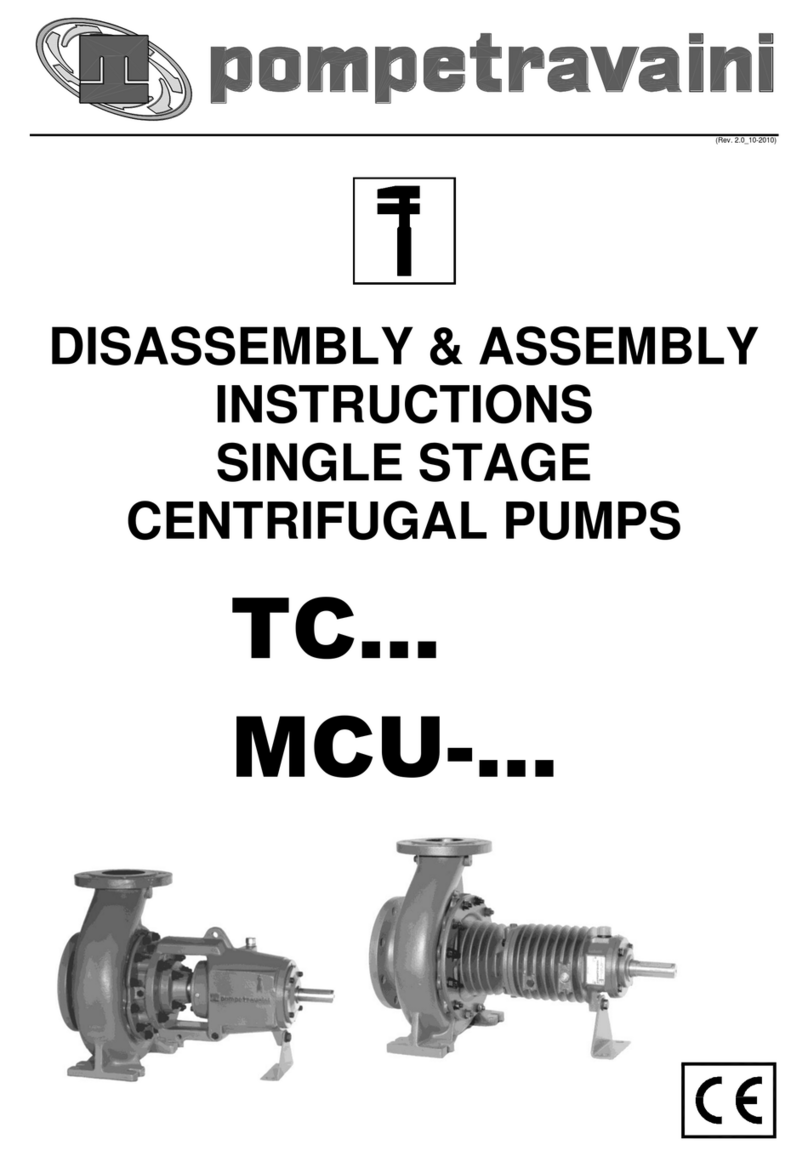 Pompetravaini TC Series User manual