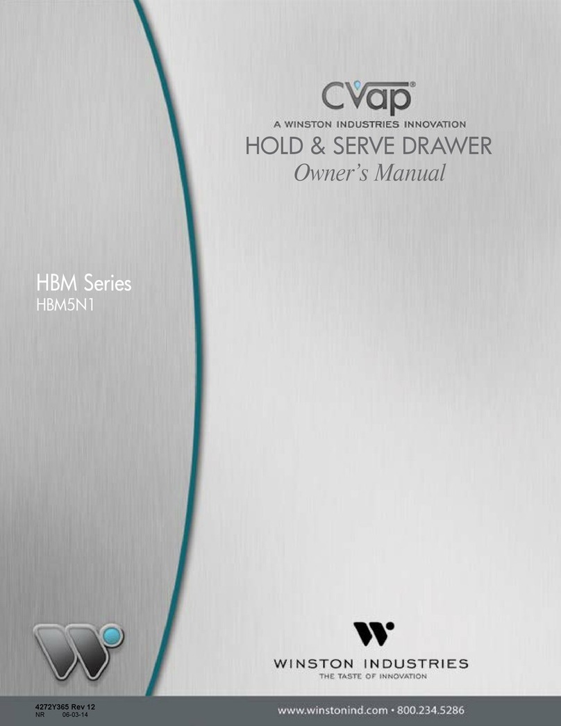 Winston Industries CVap HBM Series owner's manual