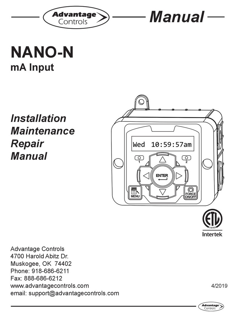Advantage Controls NANO-N manual