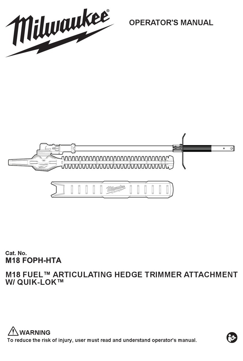 Milwaukee M18 FOPH-HTA Operator's manual