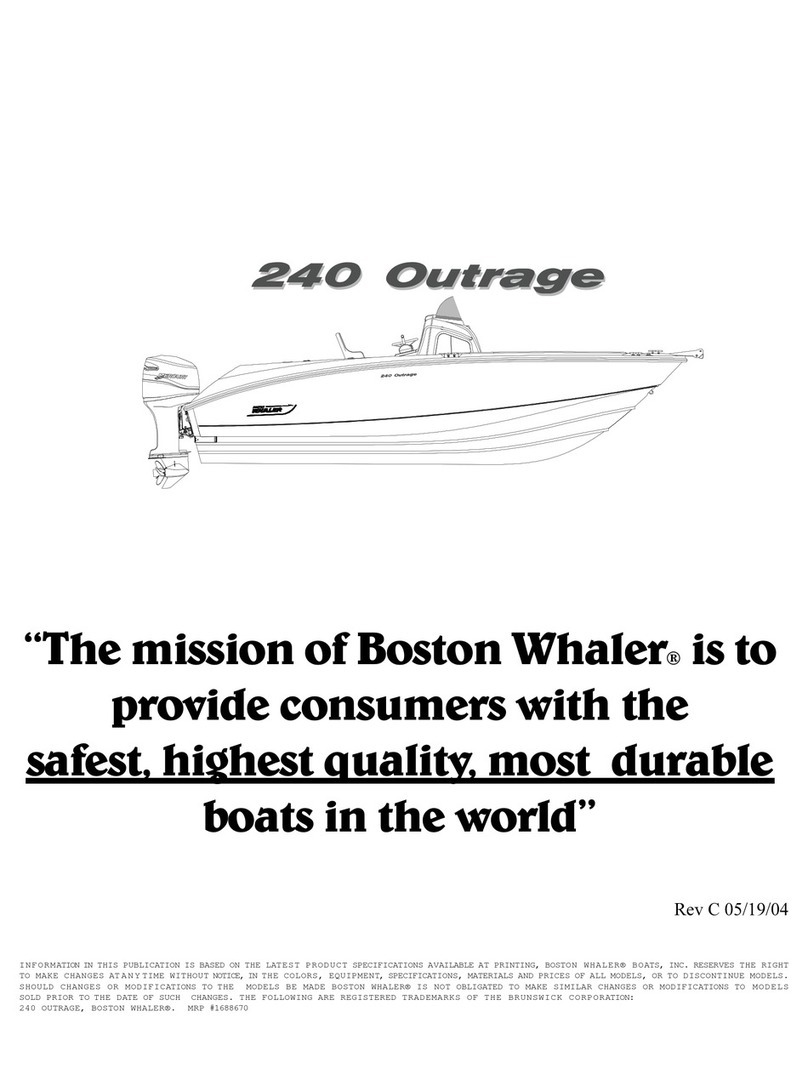 Boston Whaler 240 Outrage manual