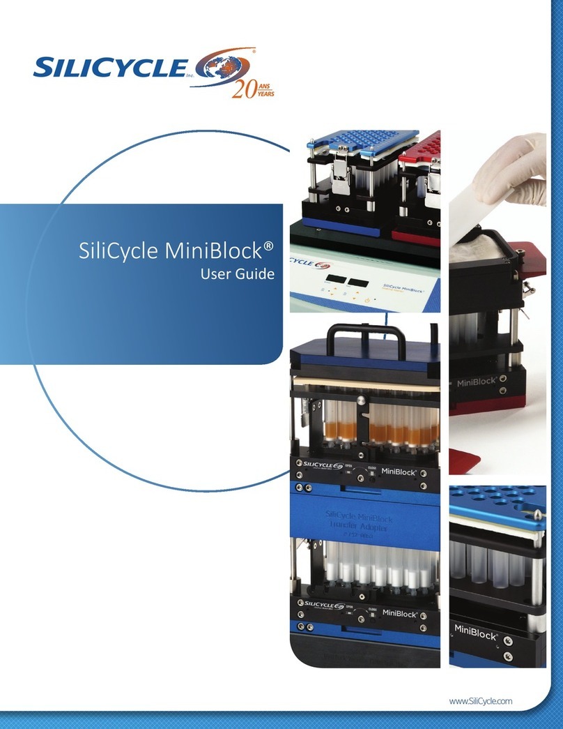 SILICYCLE MiniBlock user guide SILICYCLE MiniBlock user guide
