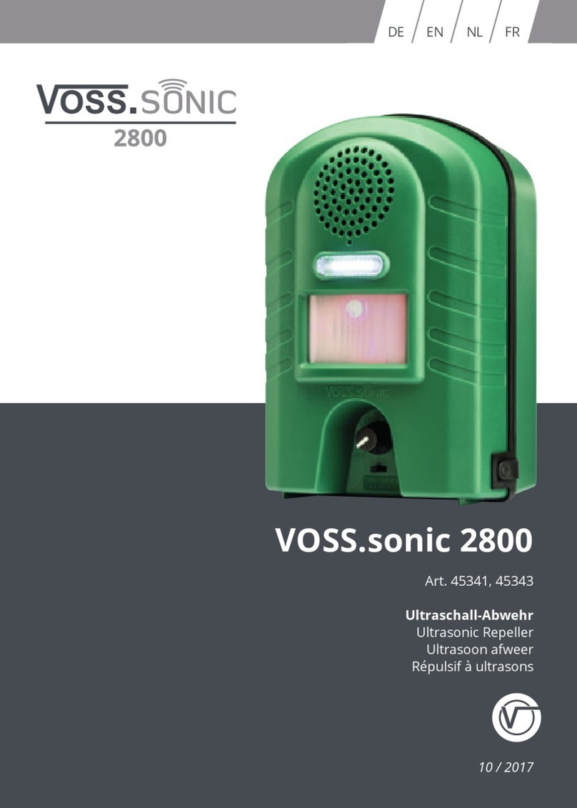 VOSS.SONIC 2800 manual