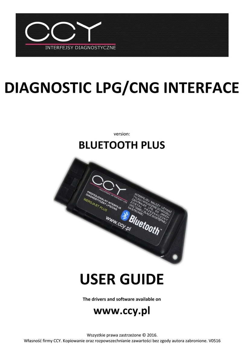 CCY Bluetooth Plus user guide