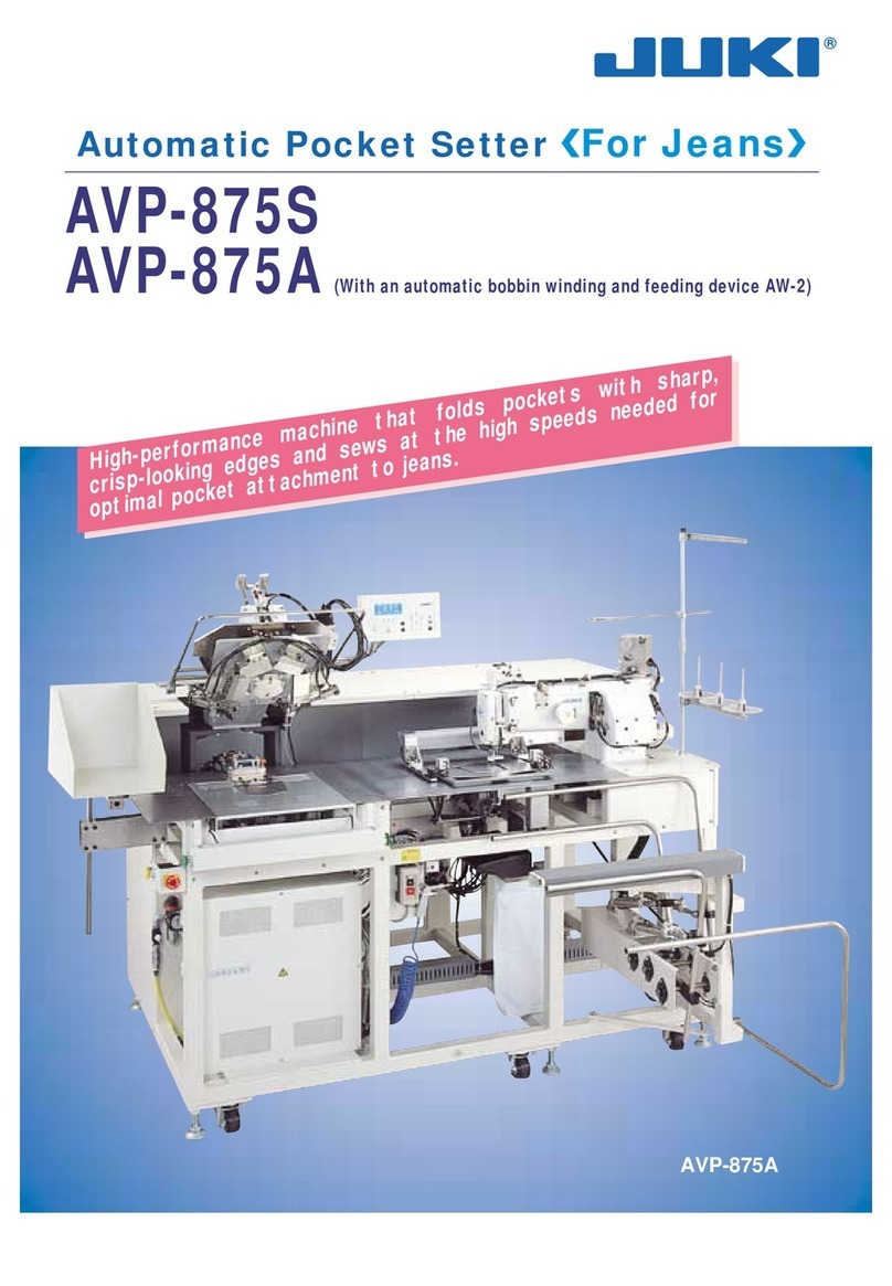 JUKI AVP-875S manual