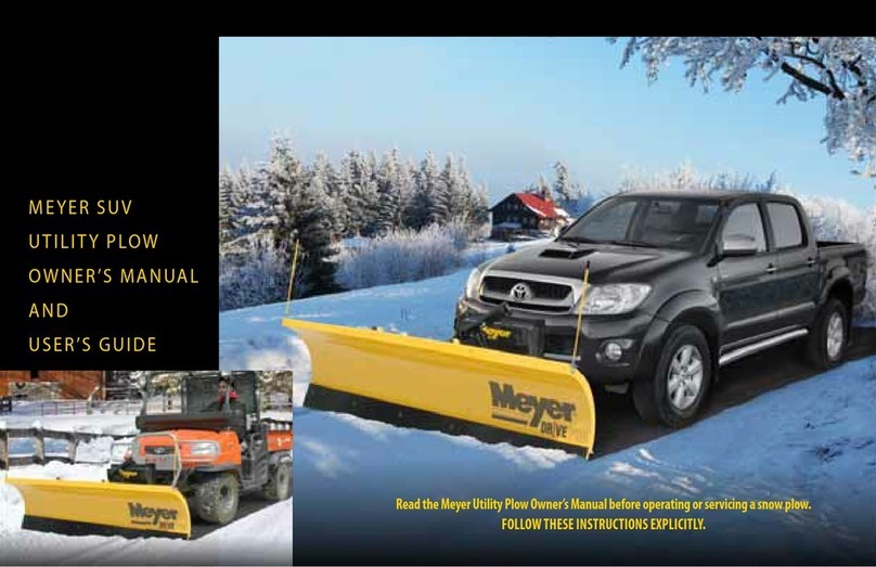 Meyer Utility Plow Owner's manual and user's guide