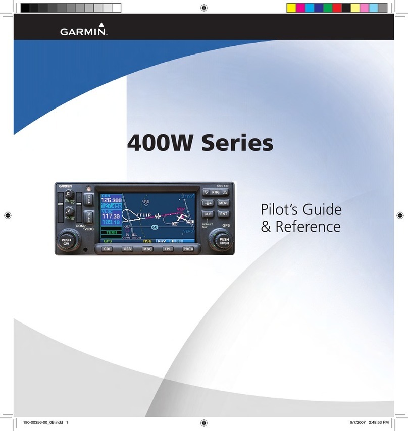 Garmin 400W Series User manual