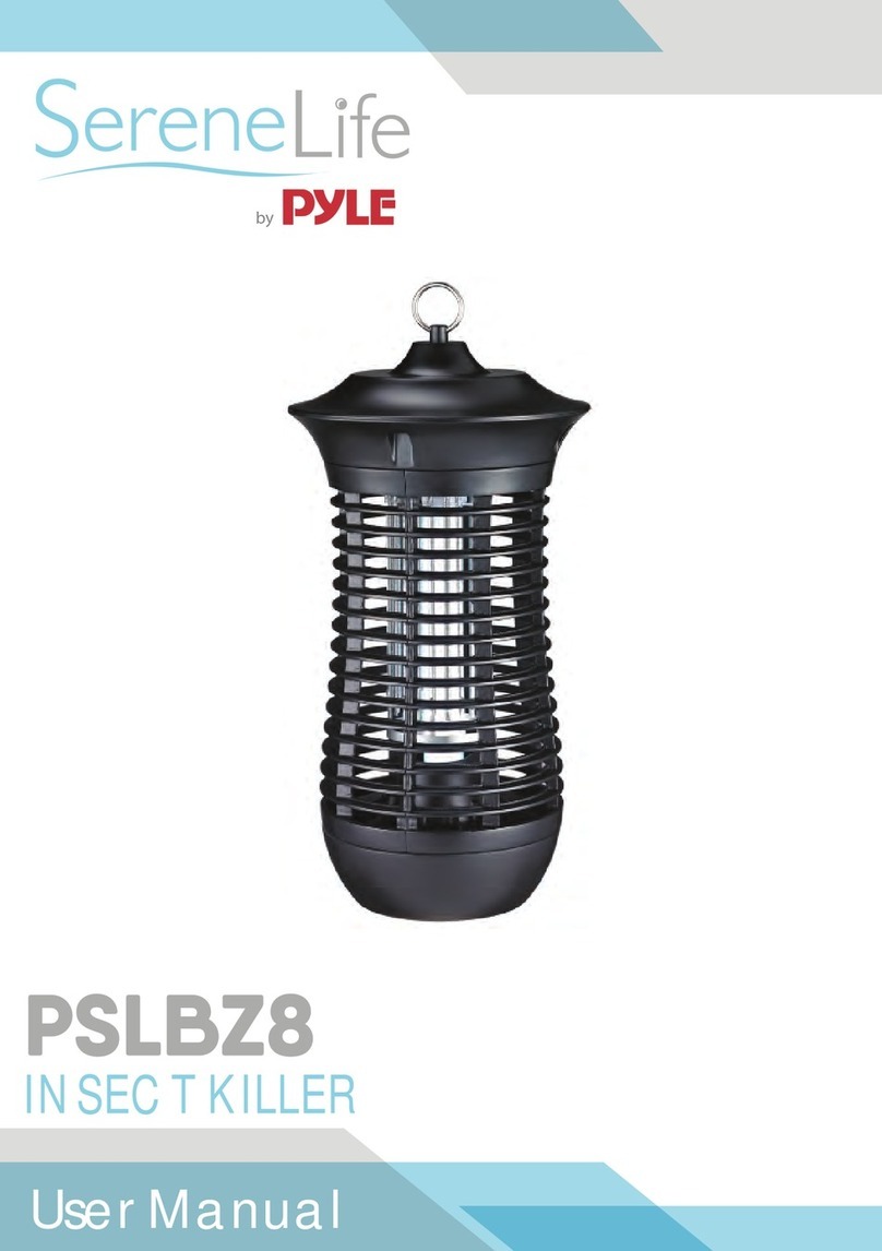 Pyle SereneLife PSLBZ8 user manual
