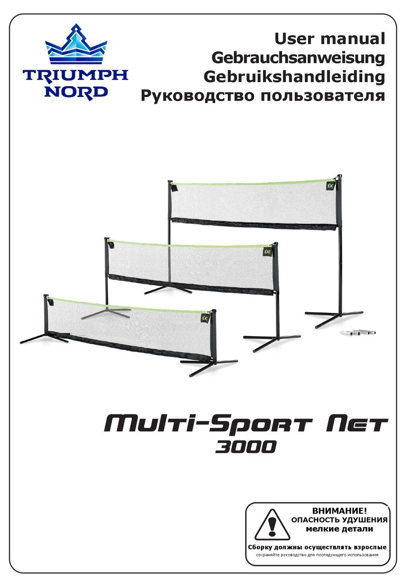Exit Multi-Sport Net 3000 User manual