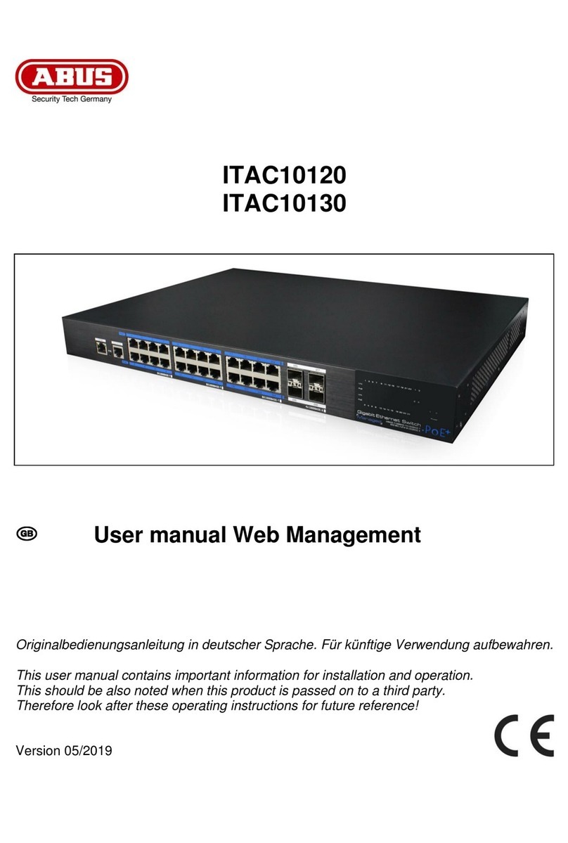 Abus ITAC10120 User manual