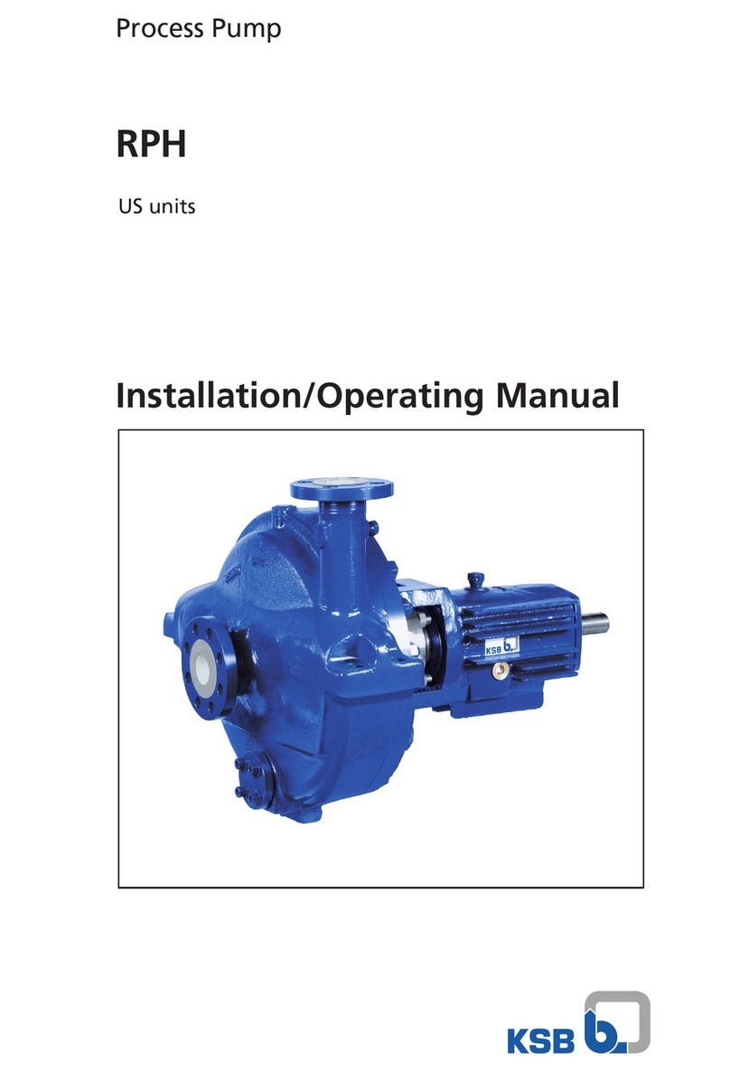 KSB RPH Installation instructions