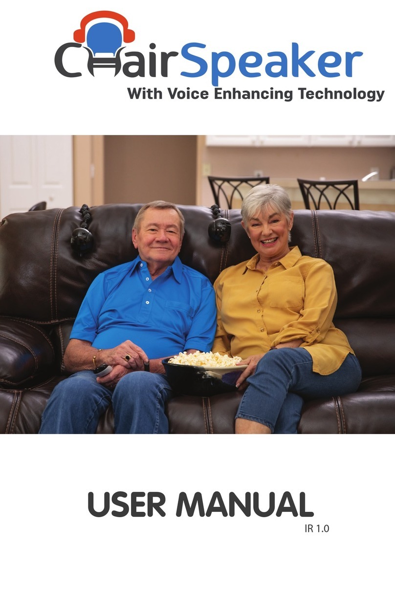 Kare ChairSpeaker user manual