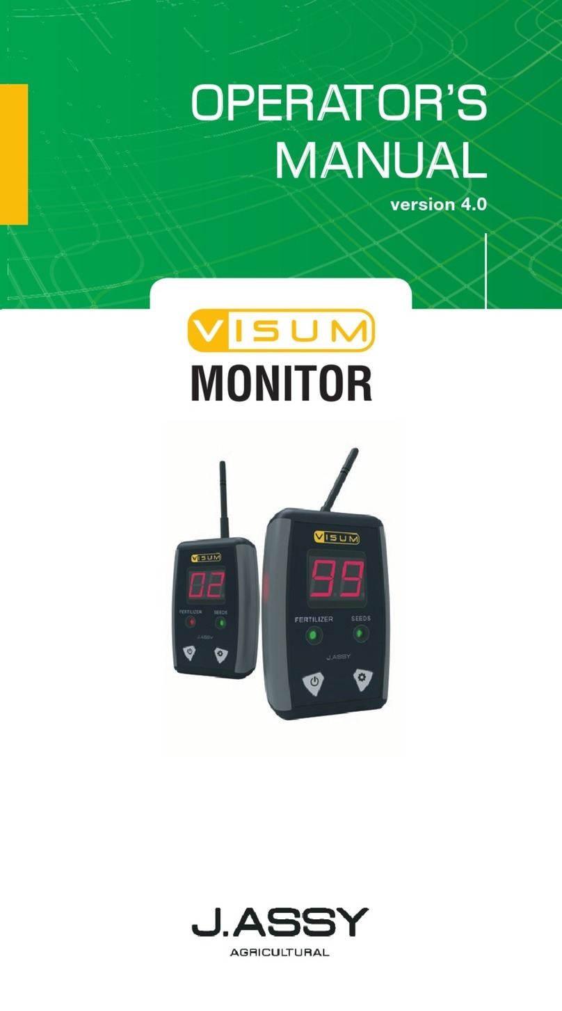 J.ASSY VISUM Monitor Operator's manual